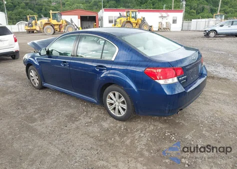 2010 Subaru Legacy 2.5I Premium z USA, uszkodzony, nr VIN 4S3BMCG63A3223917